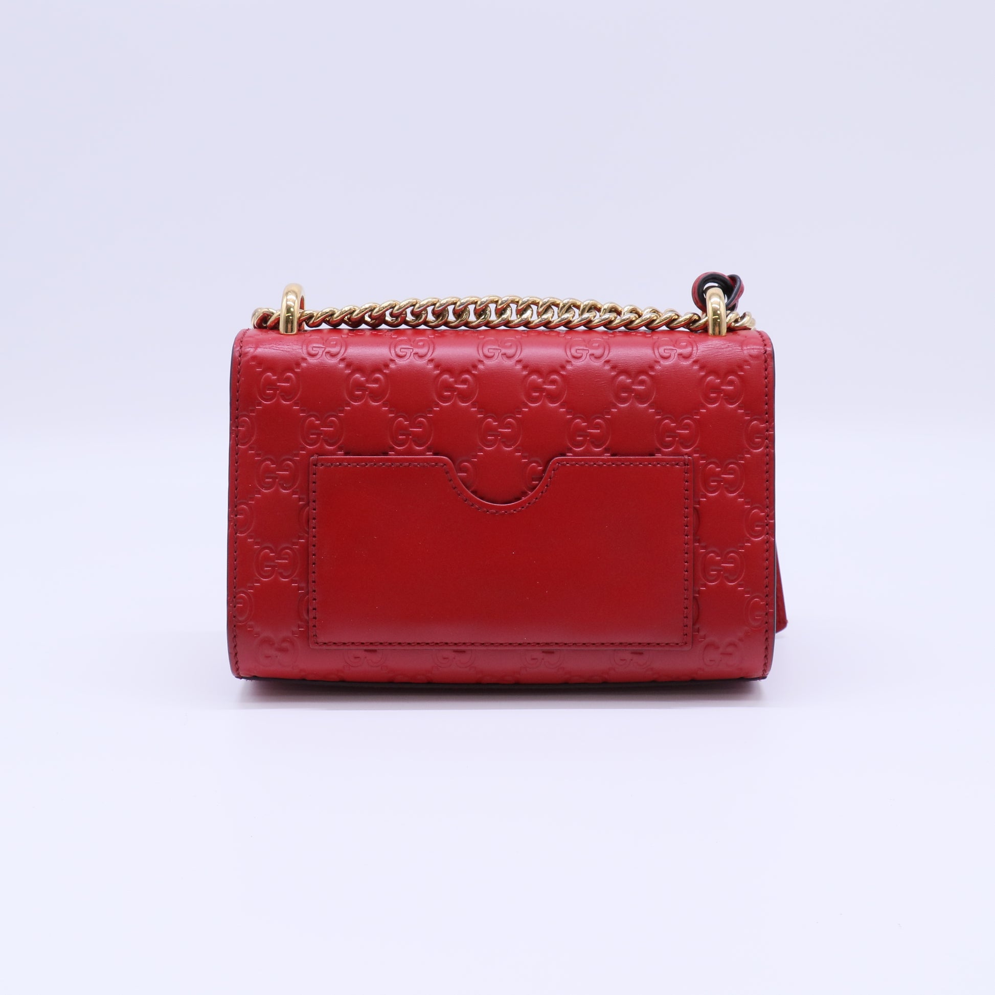 Padlock Shoulder Bag Guccissima Leather Small B21815