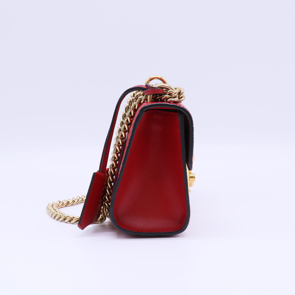 Padlock Shoulder Bag Guccissima Leather Small B21815