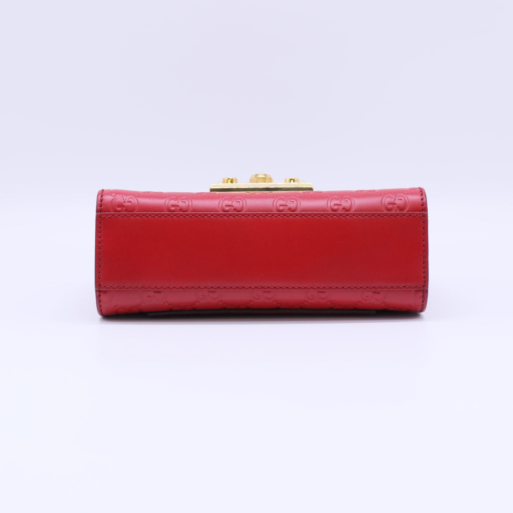 Padlock Shoulder Bag Guccissima Leather Small B21815