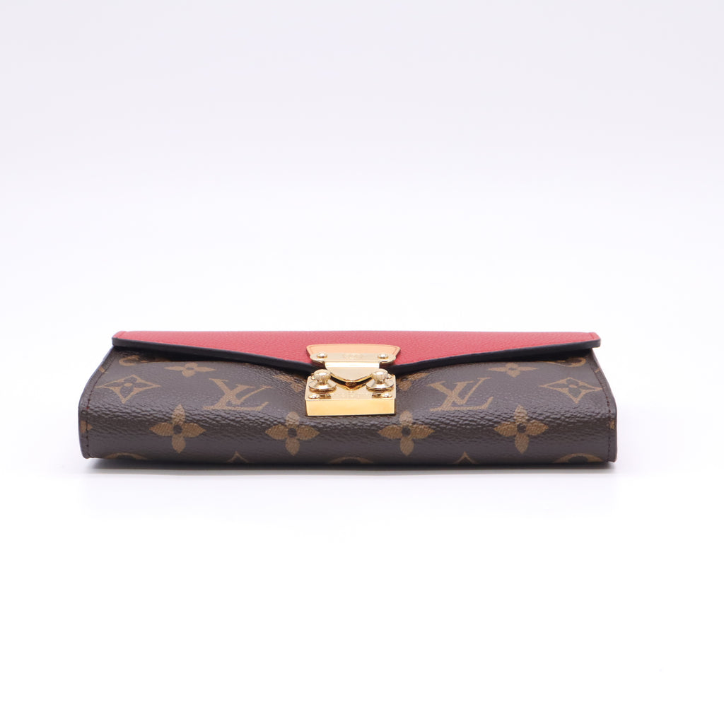 Louis Vuitton Monogram Pallas Long Wallet twins LDJ5096
