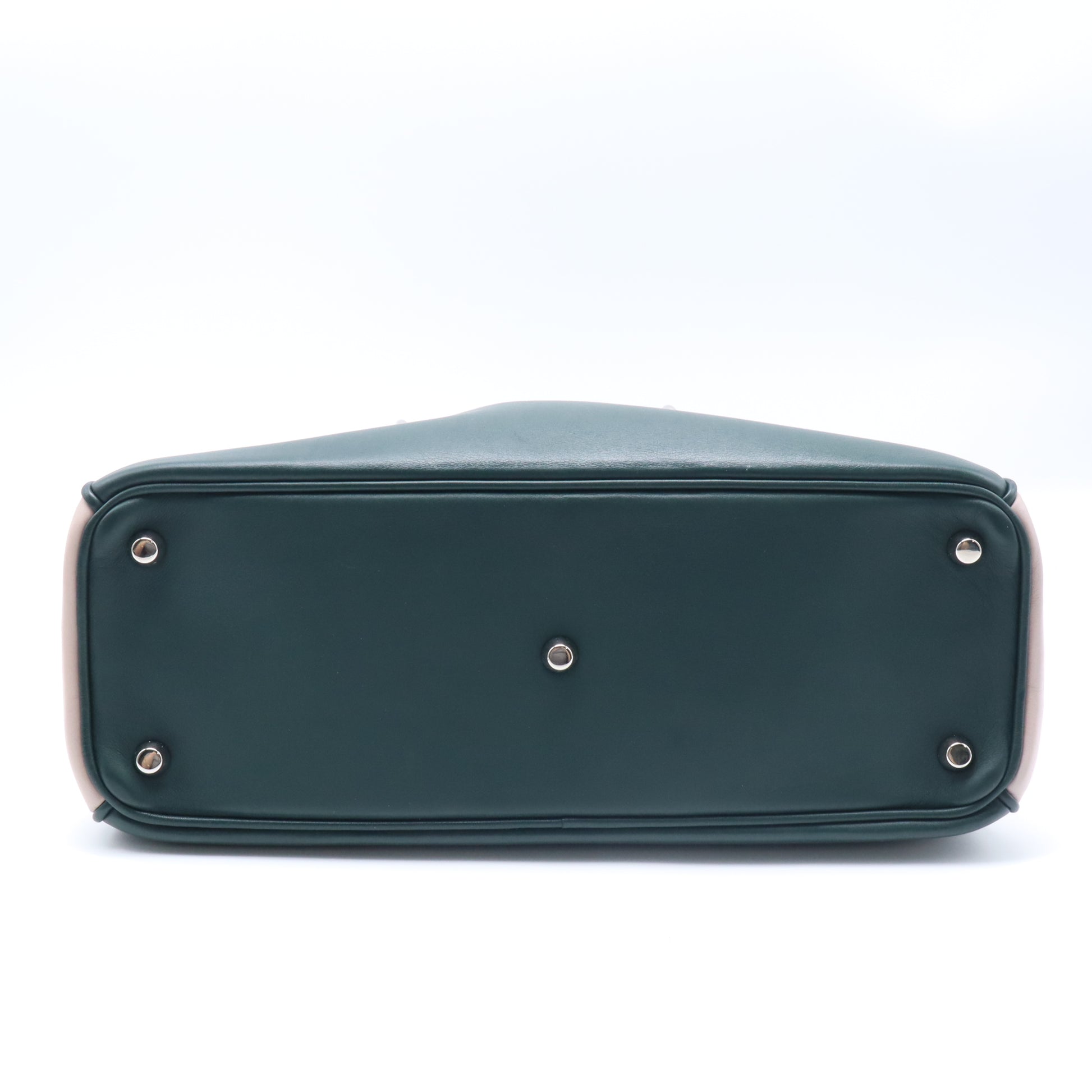 Christian Dior Tri-color Calfskin Diorissimo Medium Tote Bag twins B21580
