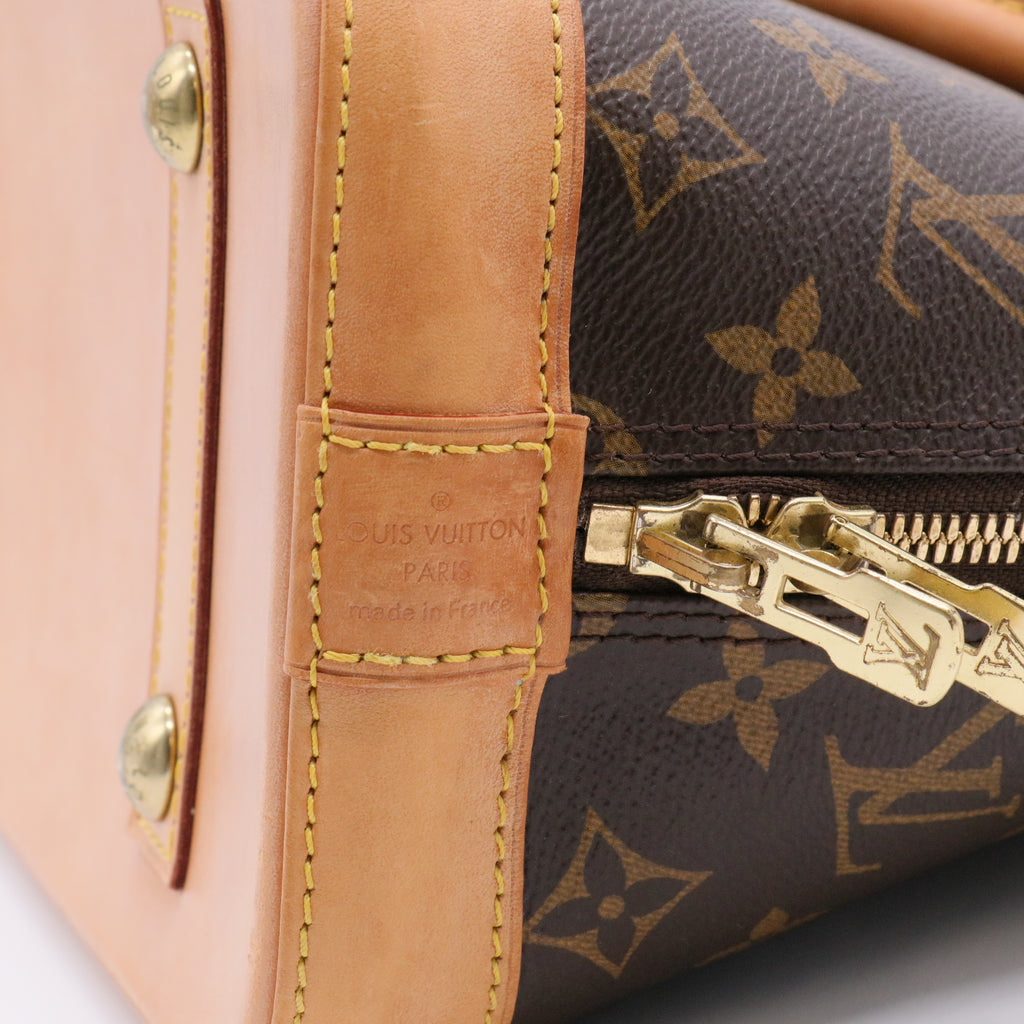 Alma Handbag Monogram Canvas PM Twins