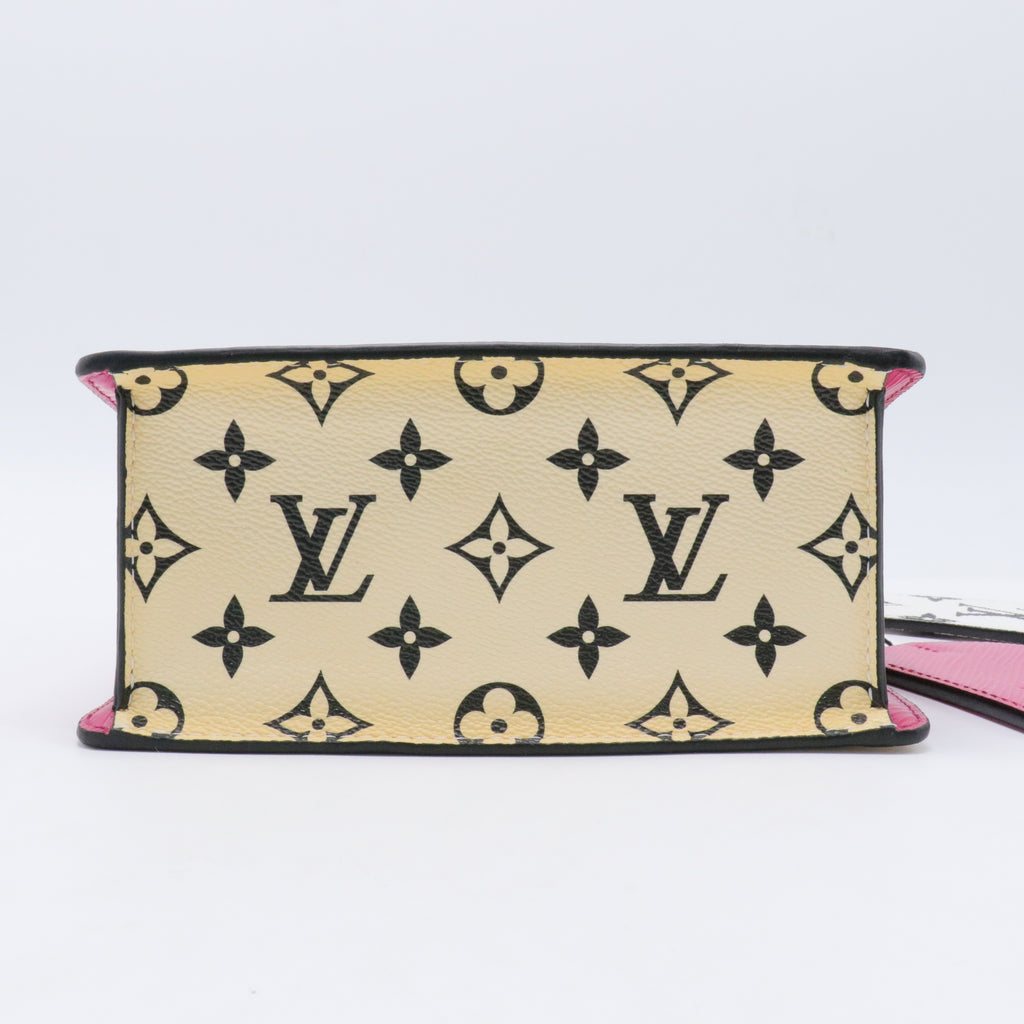 Spring Street NM Handbag Monogram Vernis with Monogram Canvas and Epi Leather