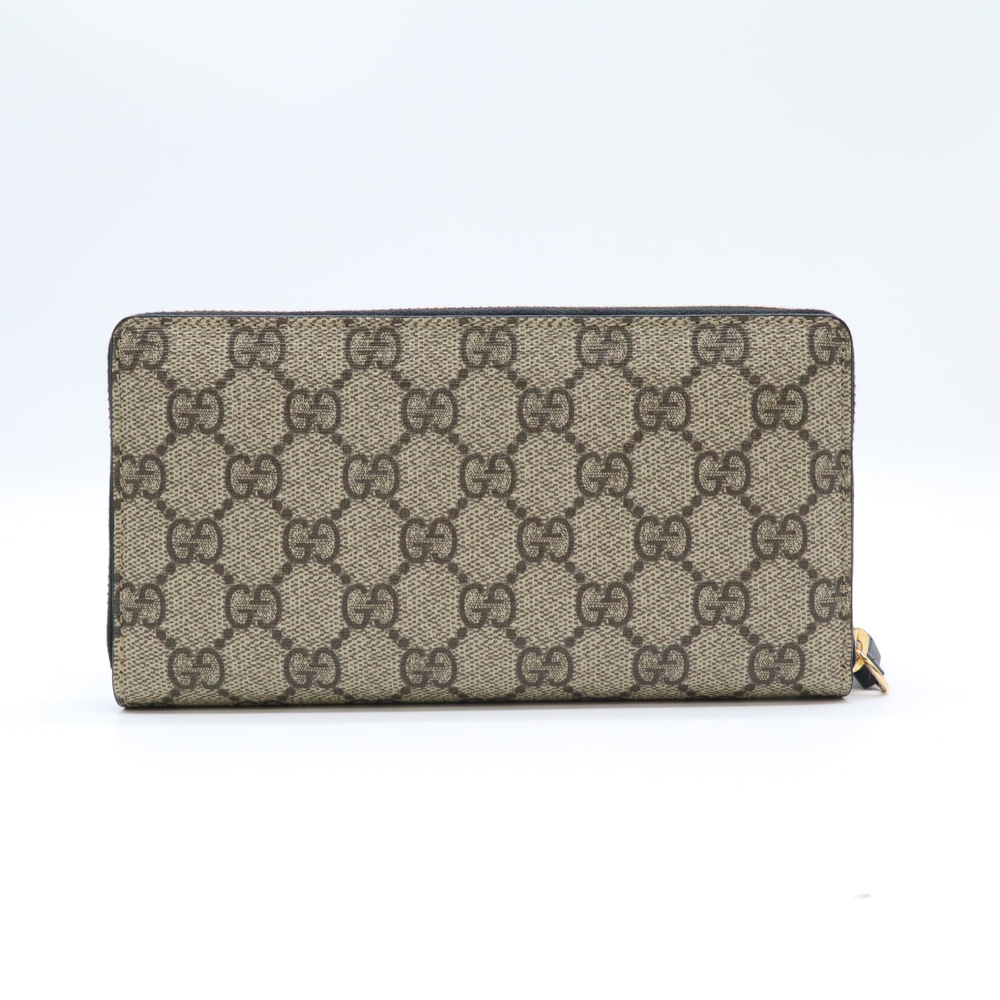 Gucci GG Supreme Zip Around Wallet W22022