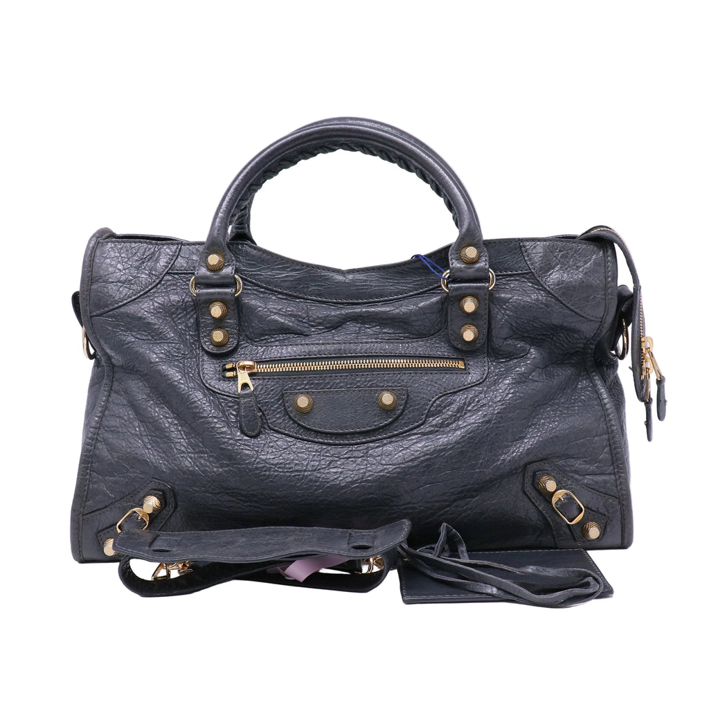Balenciaga Agneau Classic Hardware City Red twins LDJ4365