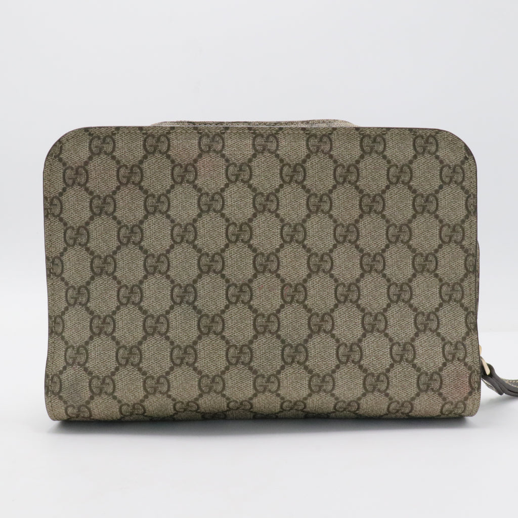 GG Supreme Clutch Bag