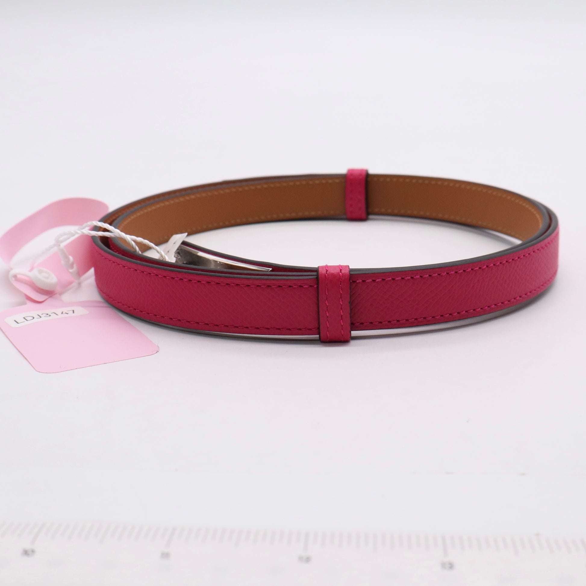 Hermes Rose Extreme Kelly Pocket Belt TWINS LDJ3147