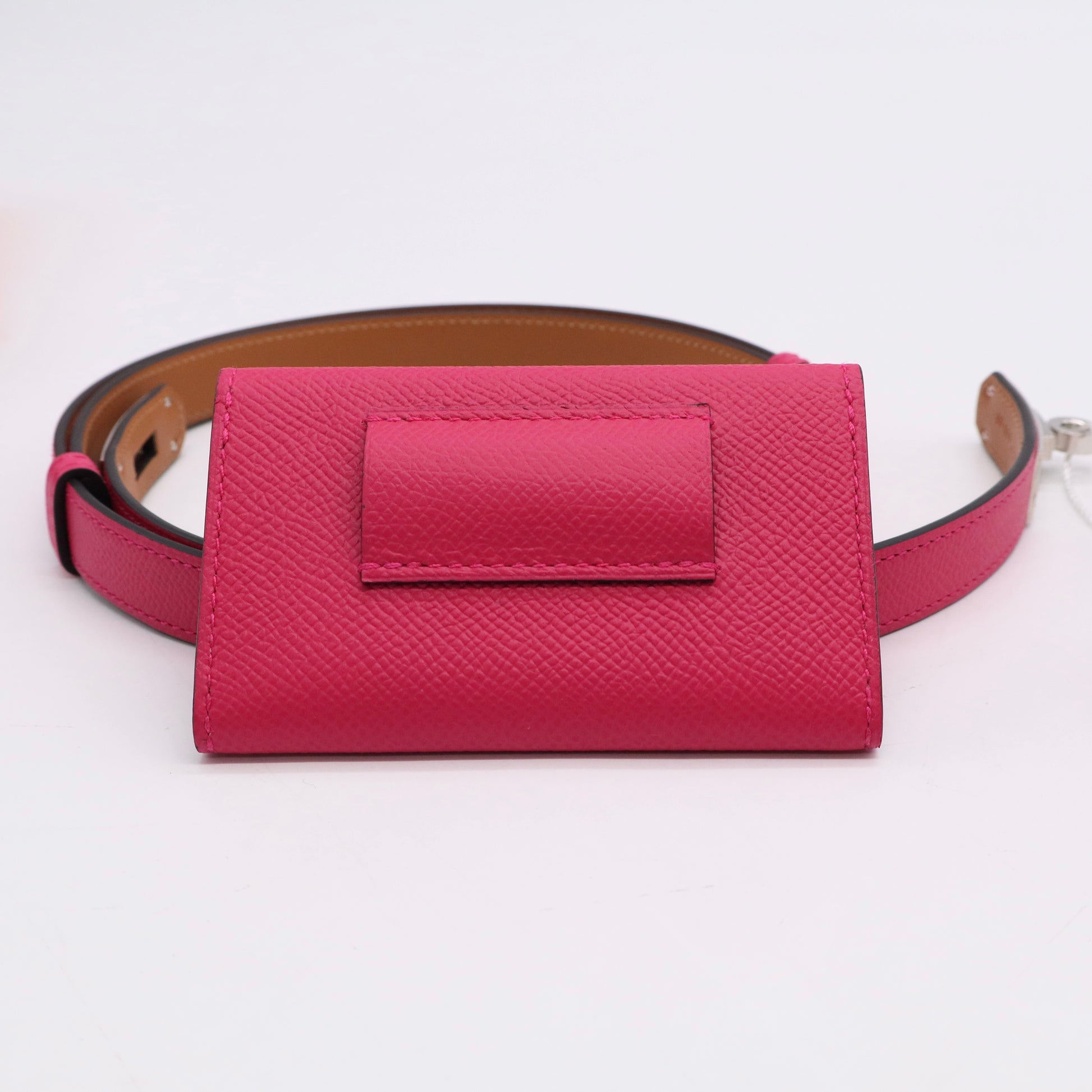 Hermes Rose Extreme Kelly Pocket Belt TWINS LDJ3147