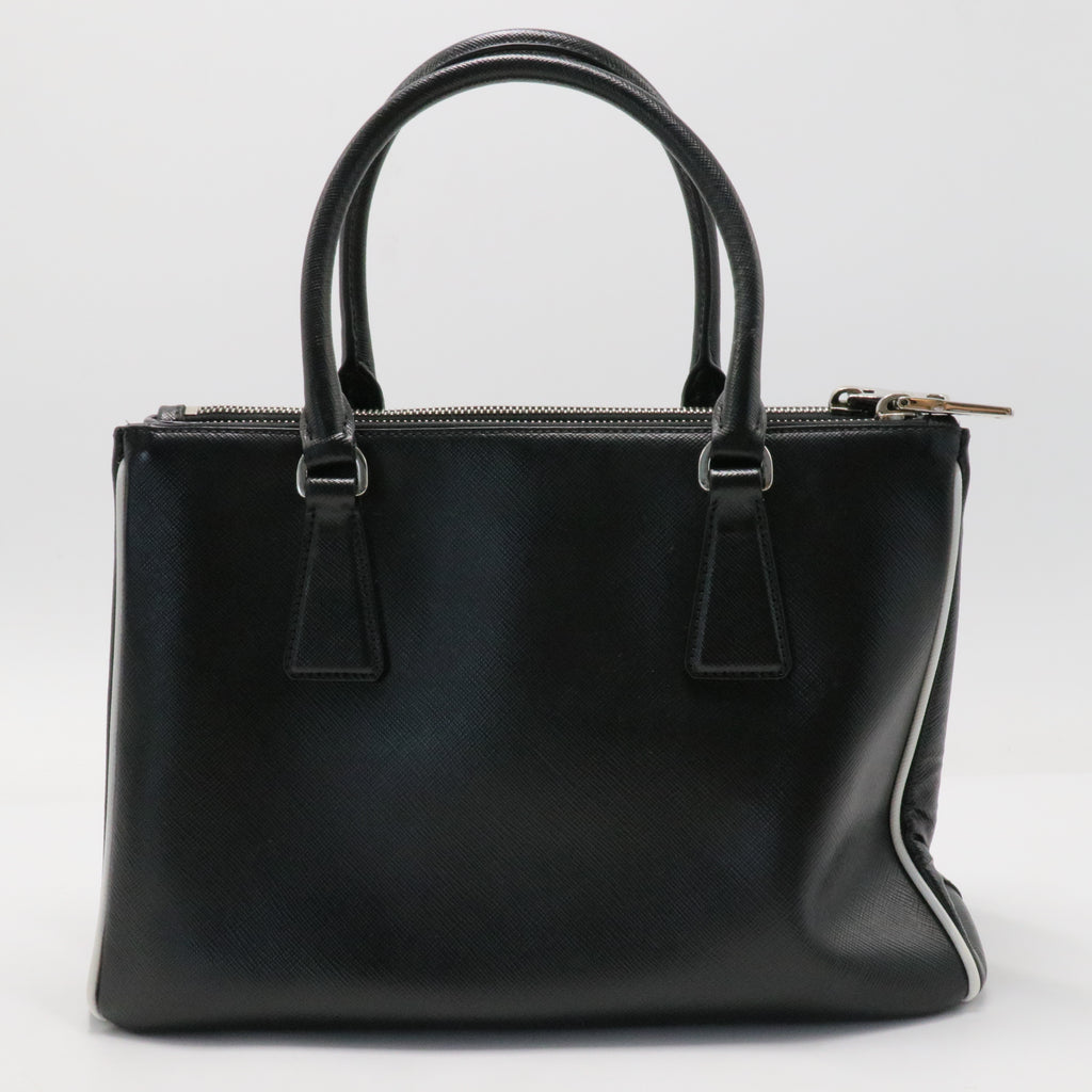 Galleria Double Zip Tote Saffiano Leather Small