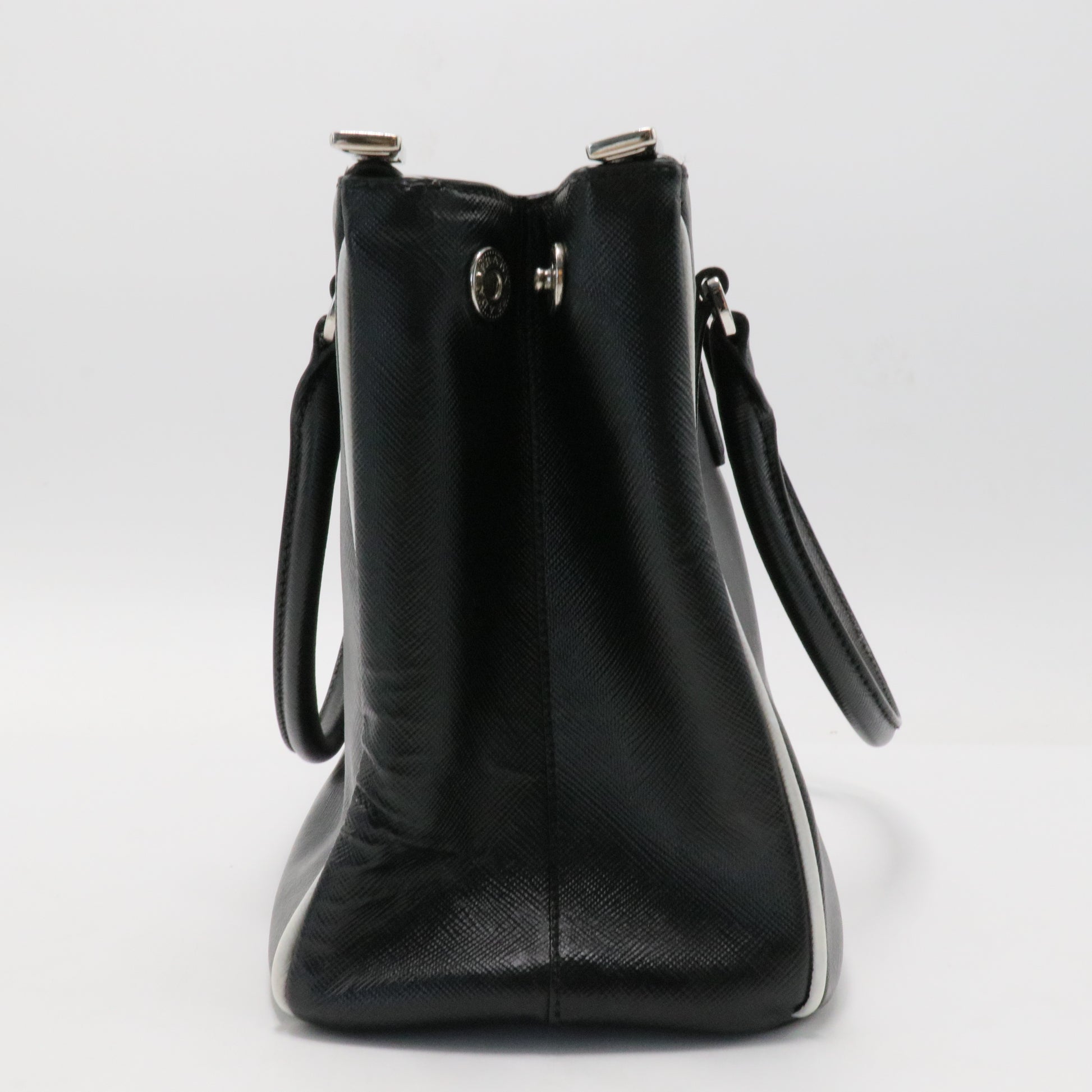 Galleria Double Zip Tote Saffiano Leather Small