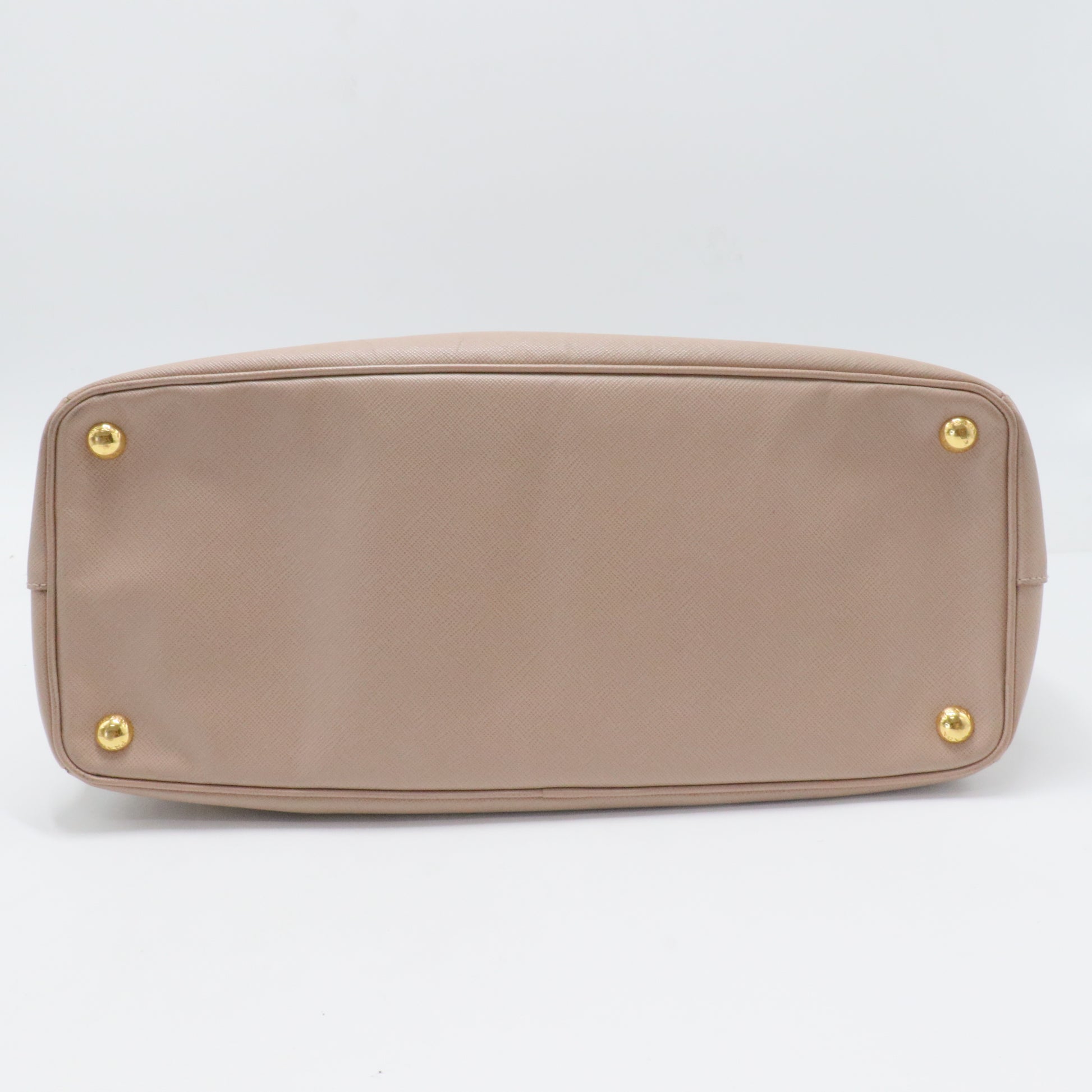 Double Zip Lux Tote Saffiano Leather Medium