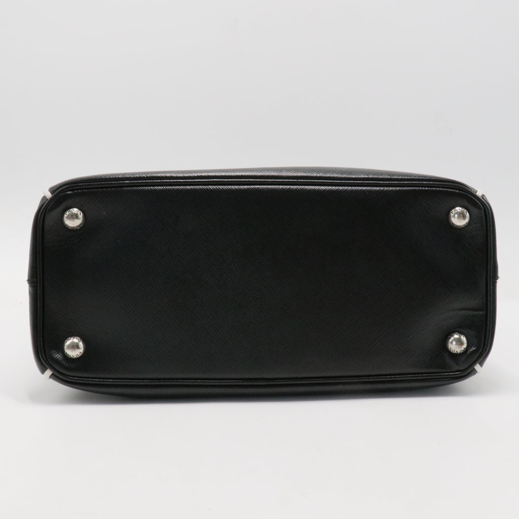 Galleria Double Zip Tote Saffiano Leather Small