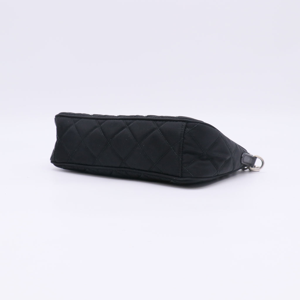 Prada Tessuto Impuntu Quilted Chain Shoulder Bag Twins LDZ536