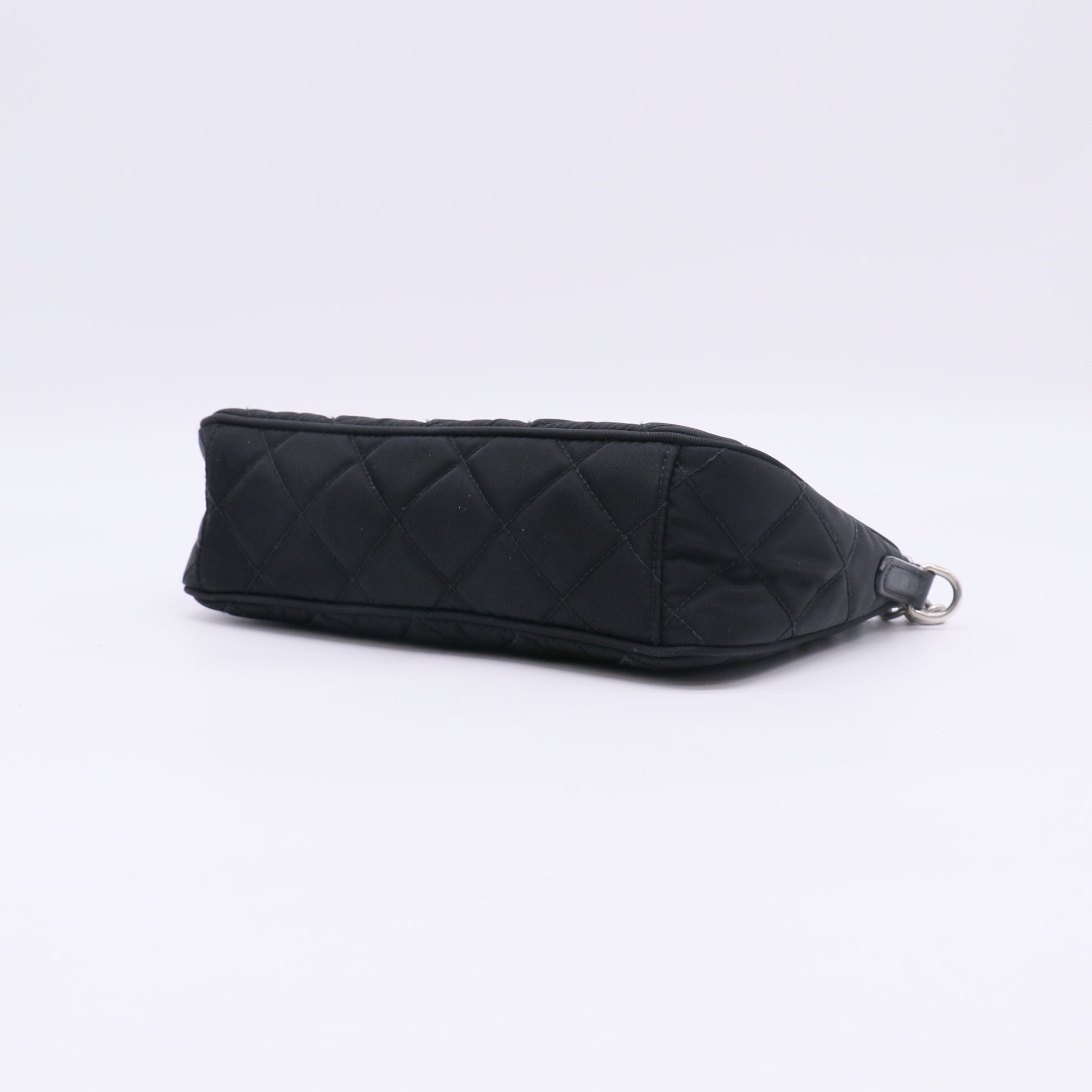 Prada Tessuto Impuntu Quilted Chain Shoulder Bag Twins LDZ536