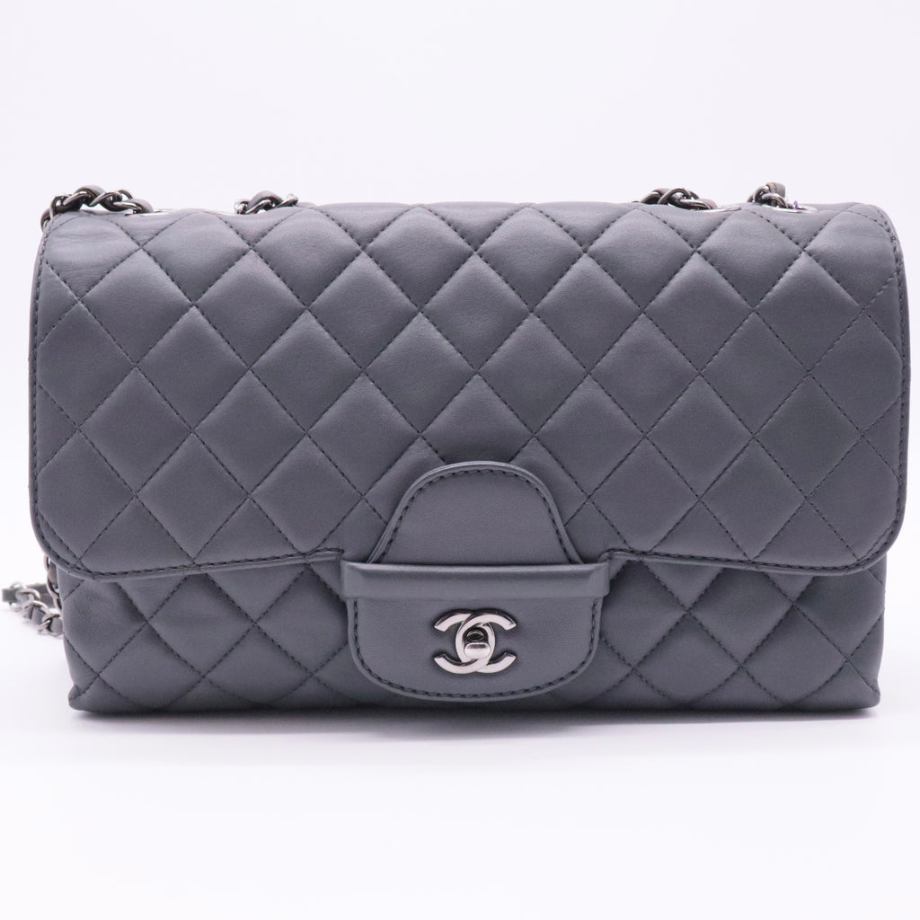 Coco Loop Flap Bag Quilted Lambskin Jumbo twins