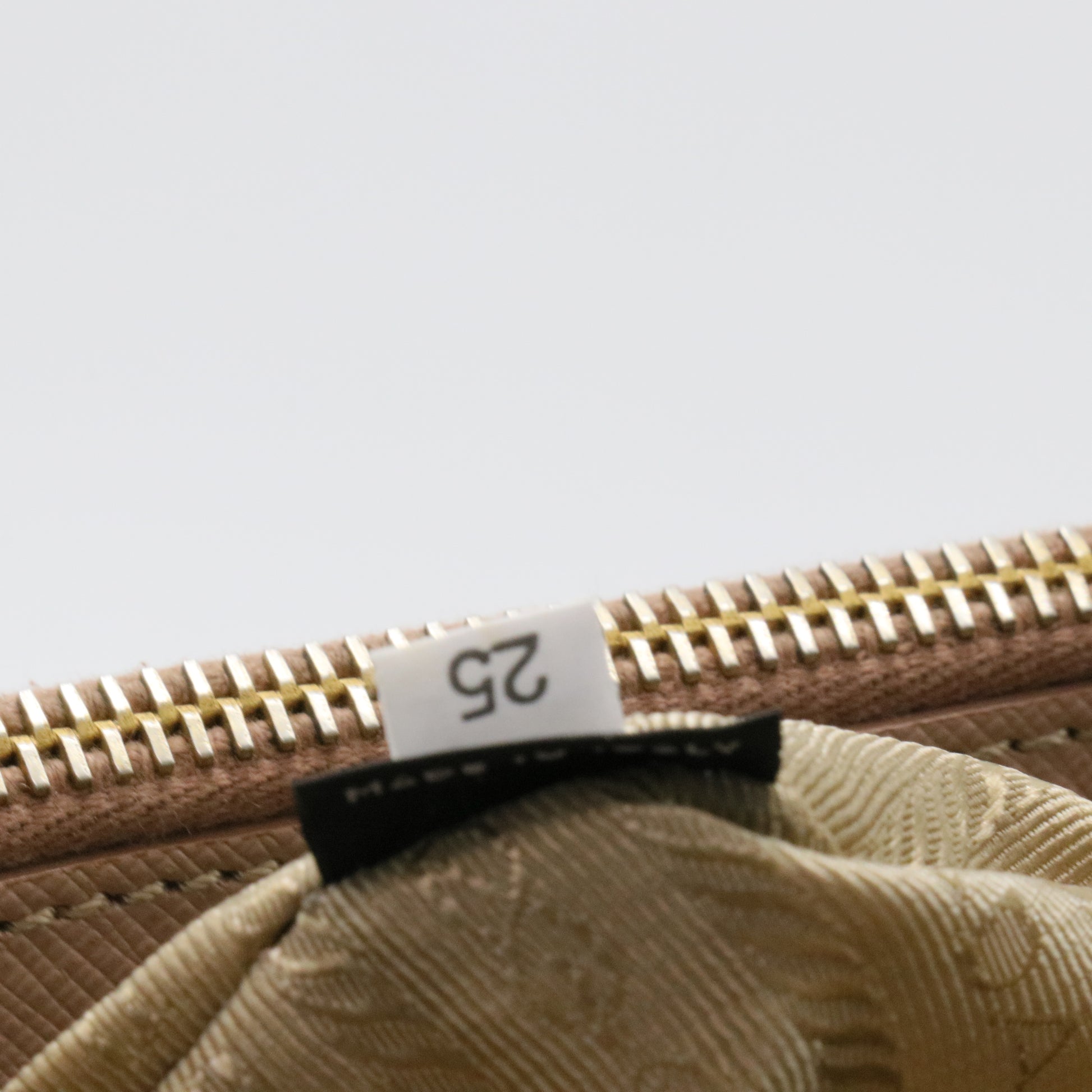Double Zip Lux Tote Saffiano Leather Medium