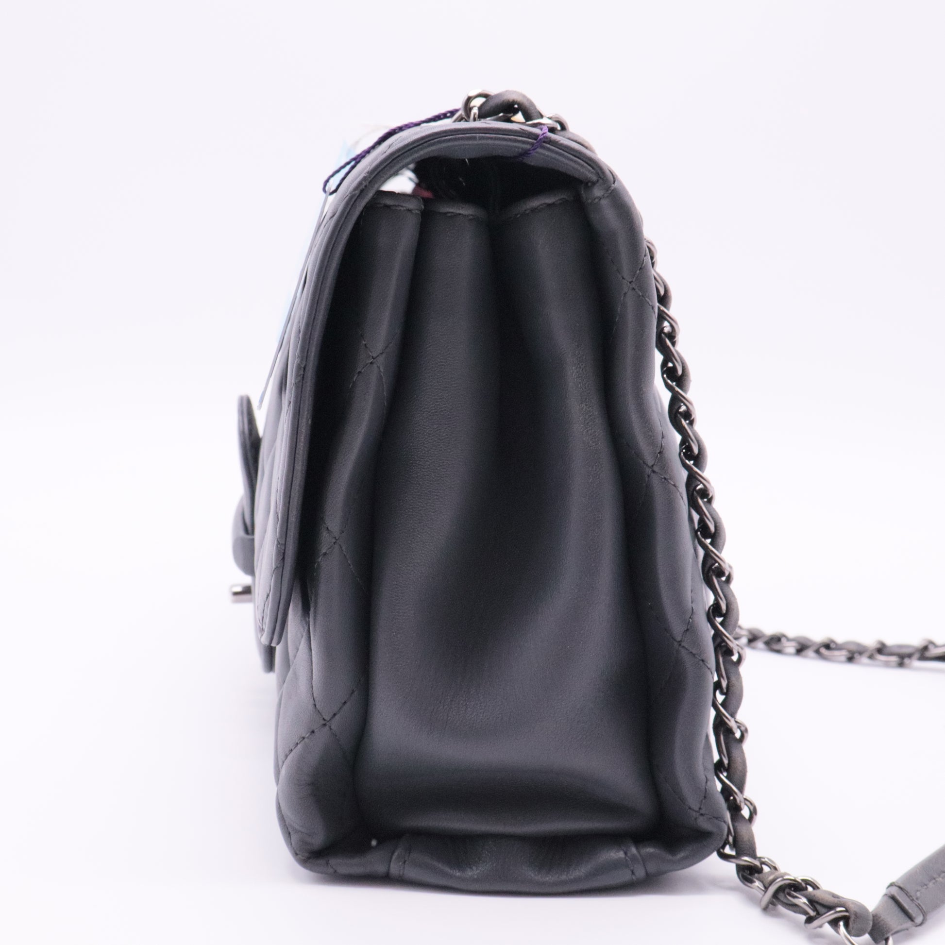 Coco Loop Flap Bag Quilted Lambskin Jumbo twins