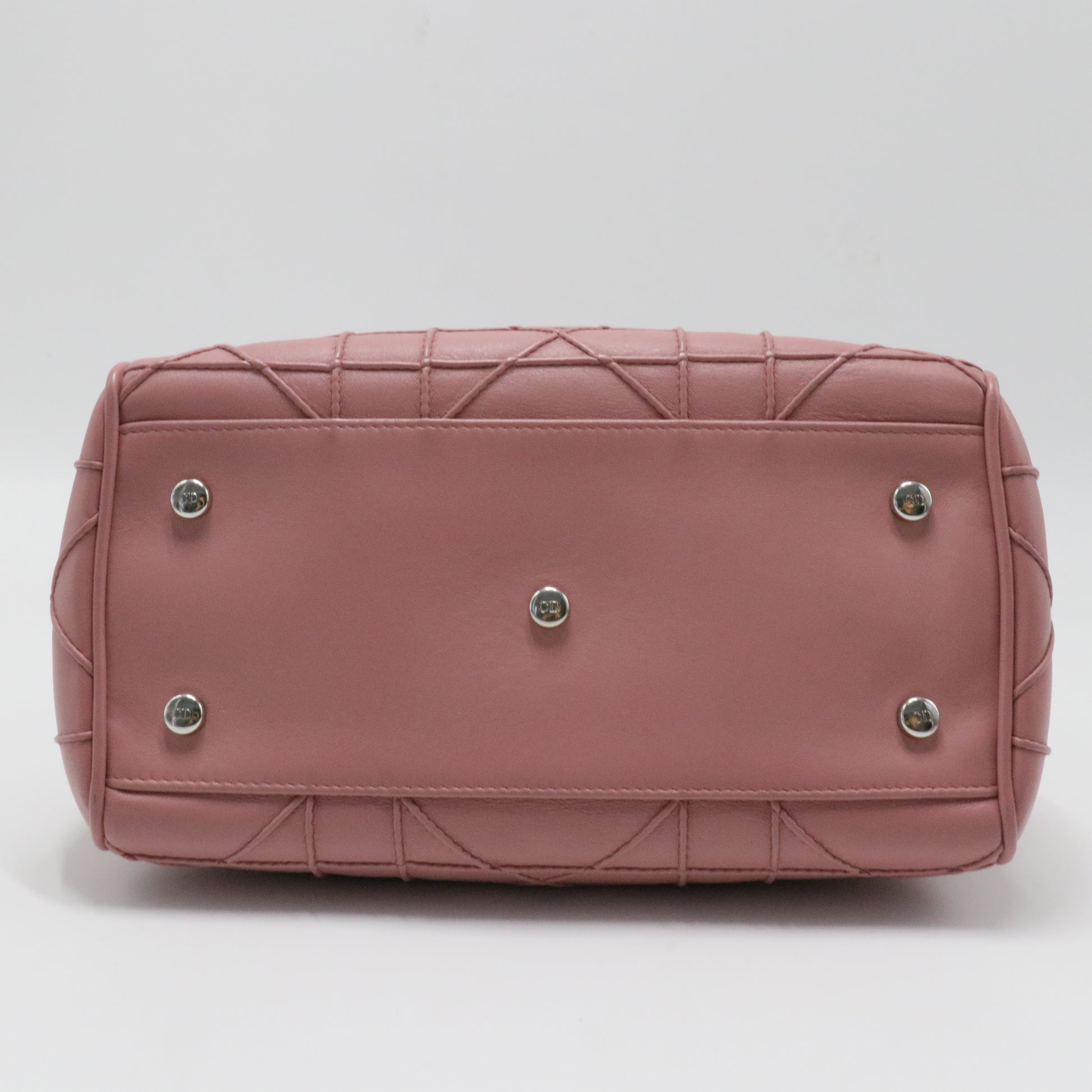 Granville Satchel Cannage Quilt Leather Small