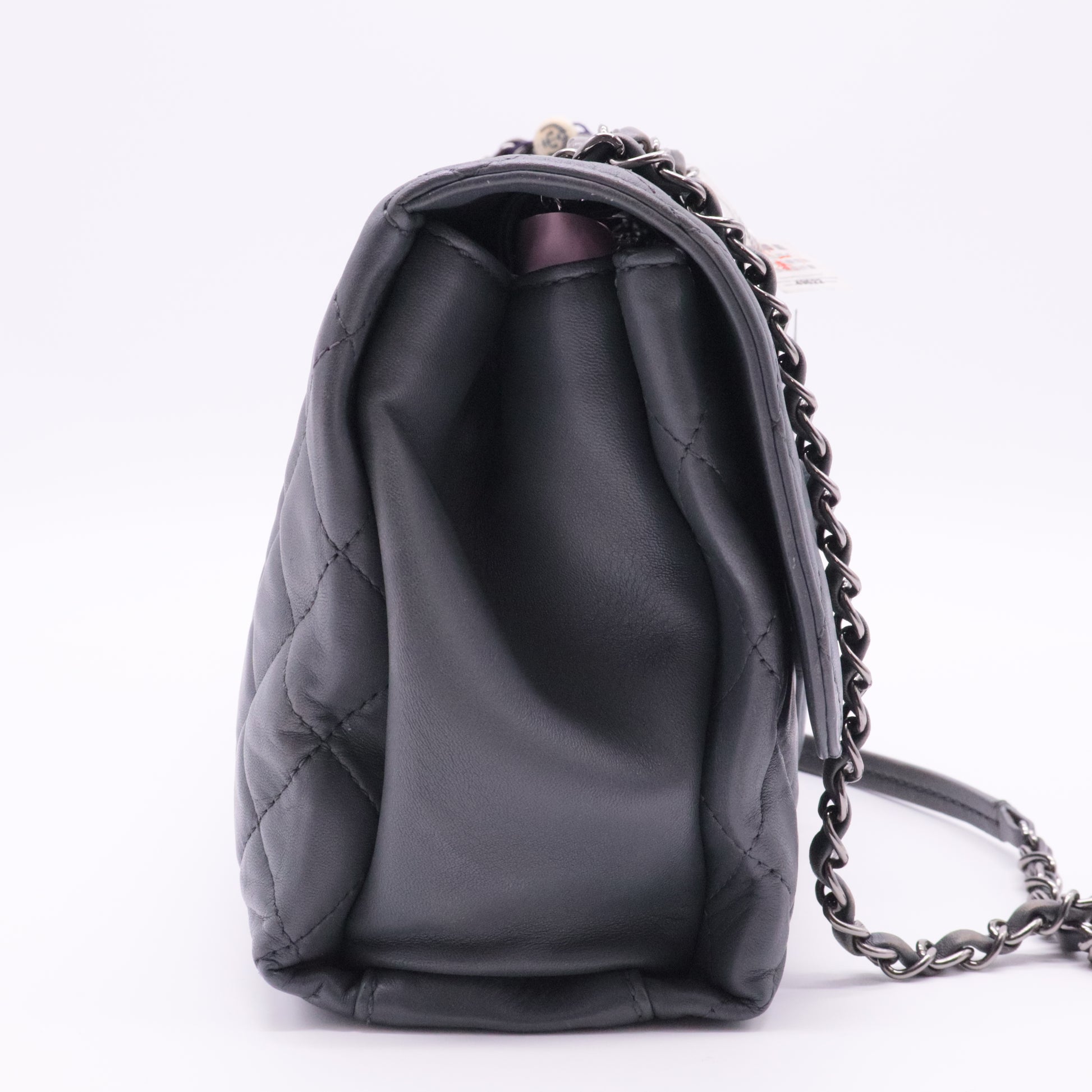 Coco Loop Flap Bag Quilted Lambskin Jumbo twins