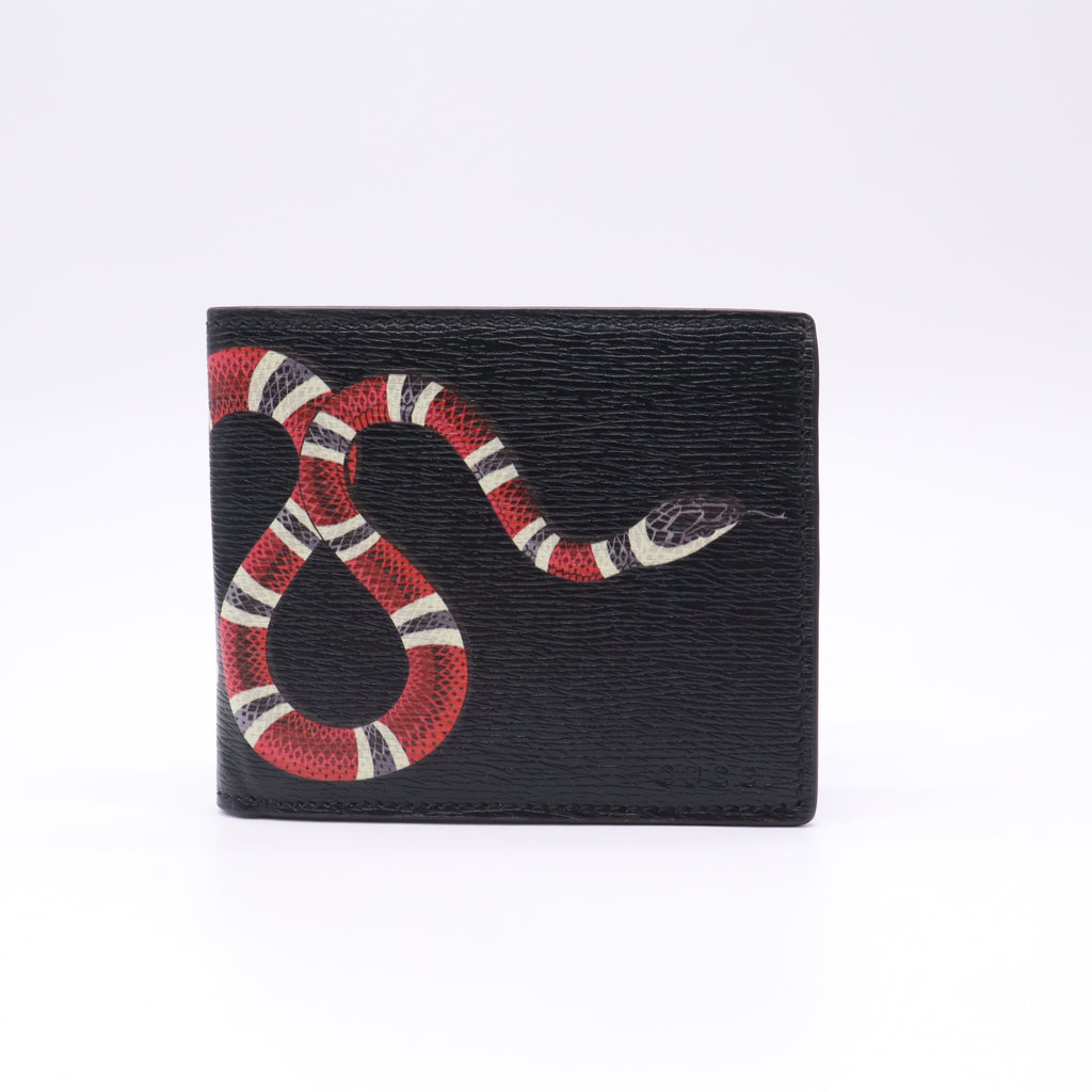 Kingsnake Leather Bifold Wallet W22765