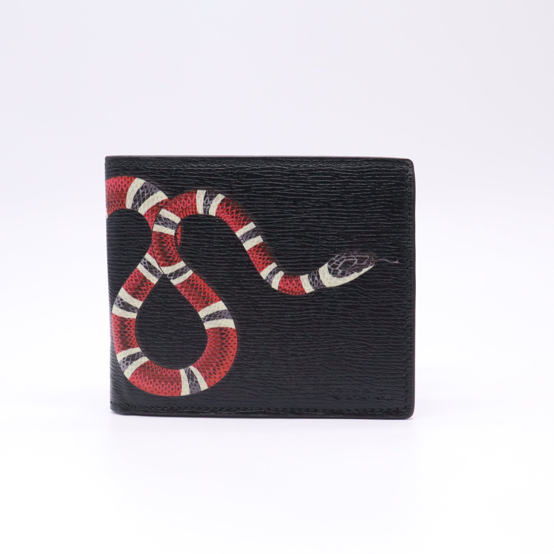 Kingsnake Leather Bifold Wallet W22765