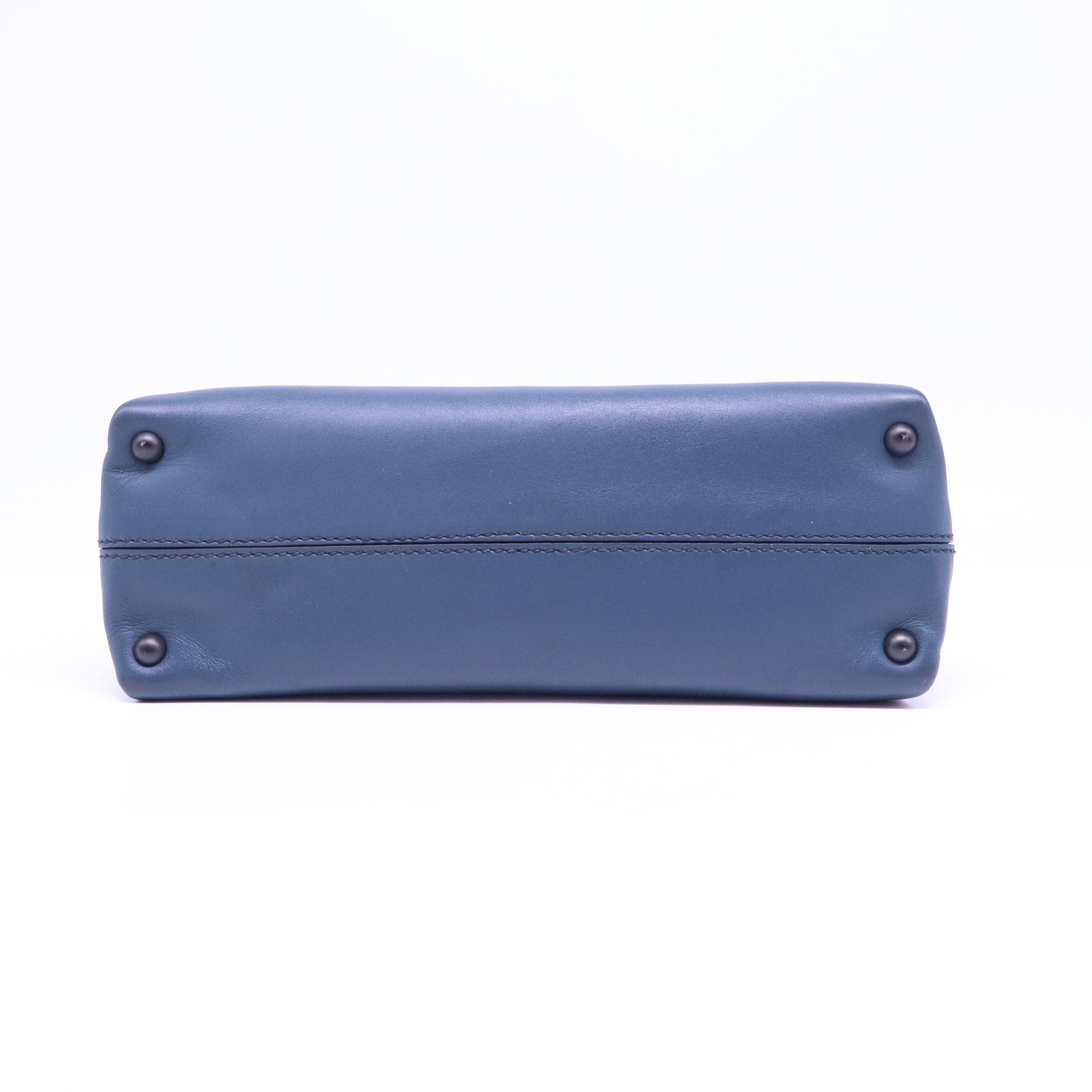 Intrecciato Trimmed Mini Piazza Top Handle Bag B21204
