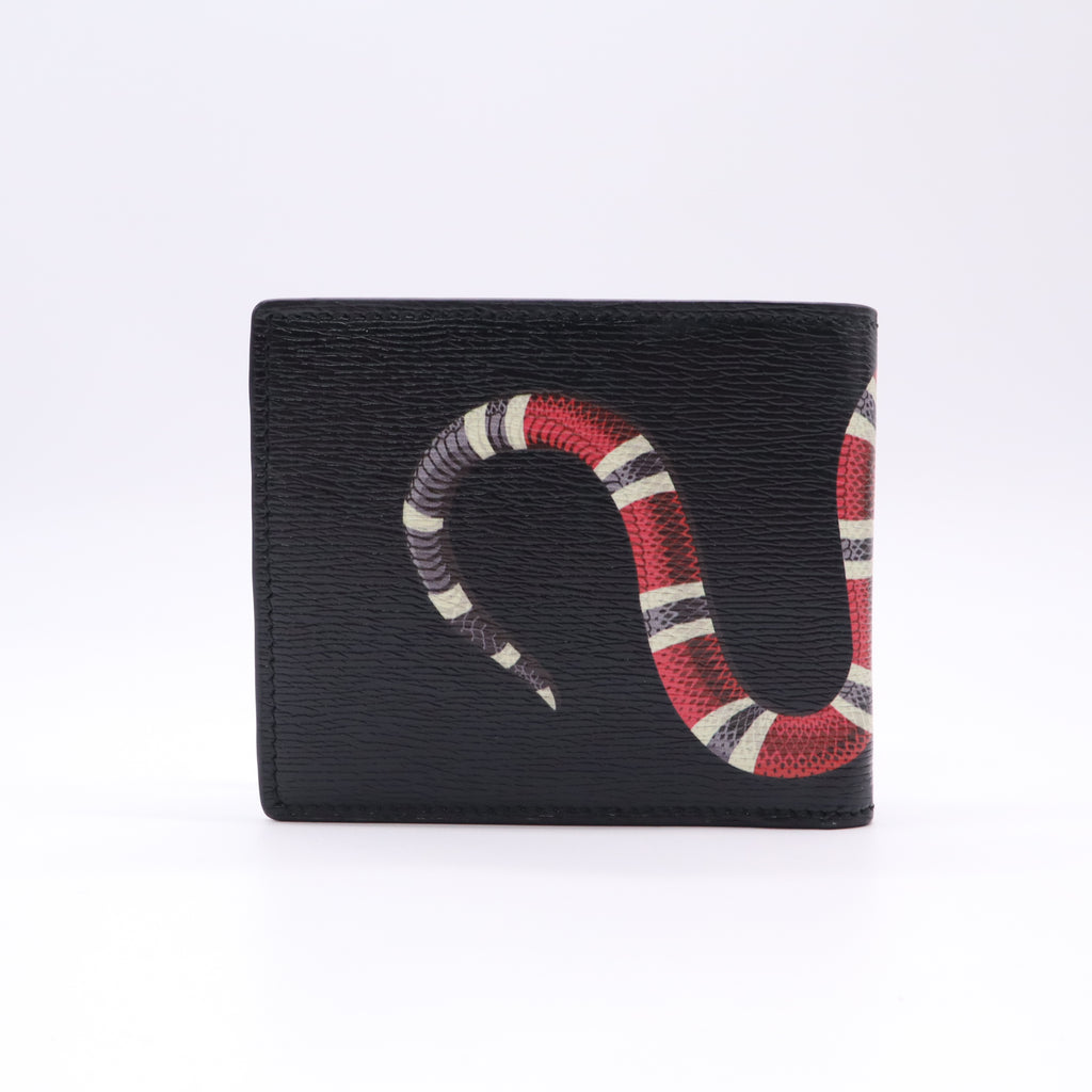 Kingsnake Leather Bifold Wallet W22765