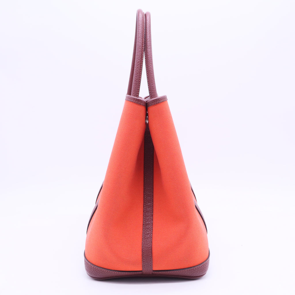 Hermes Toile Garden Party Voyage Bag B20405