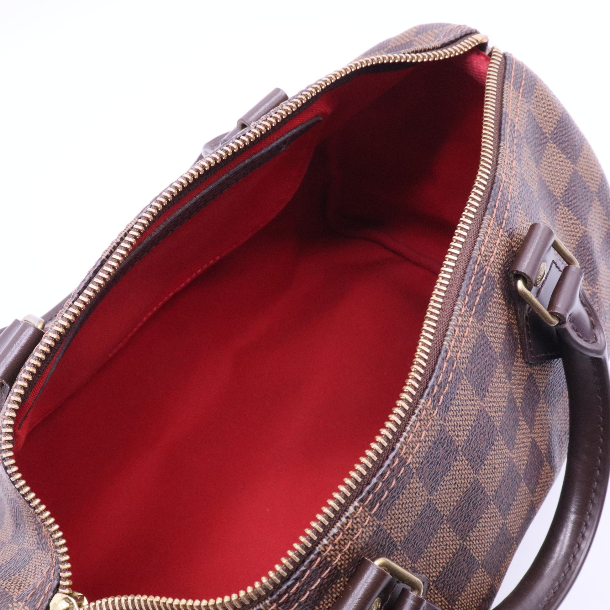 Damier Ebene Canvas Speedy 30 Bag