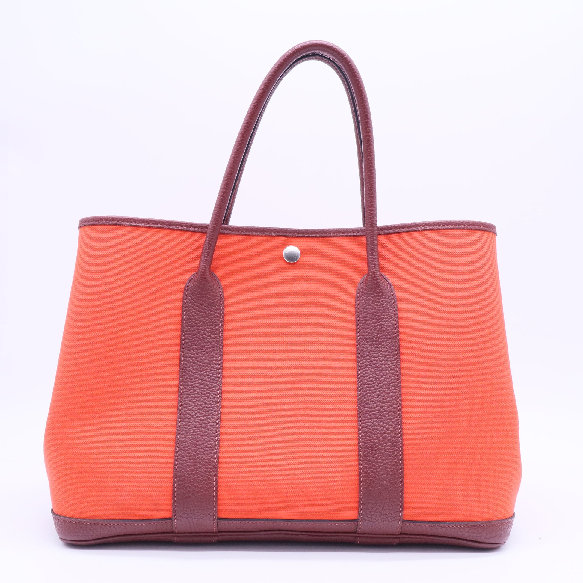 Hermes Toile Garden Party Voyage Bag B20405