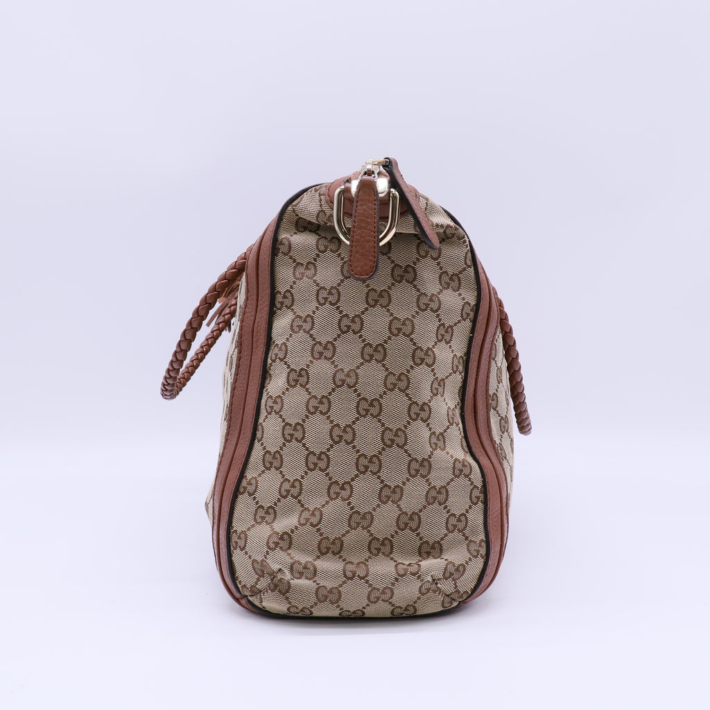 Medium GG Canvas Bella Tote B21373