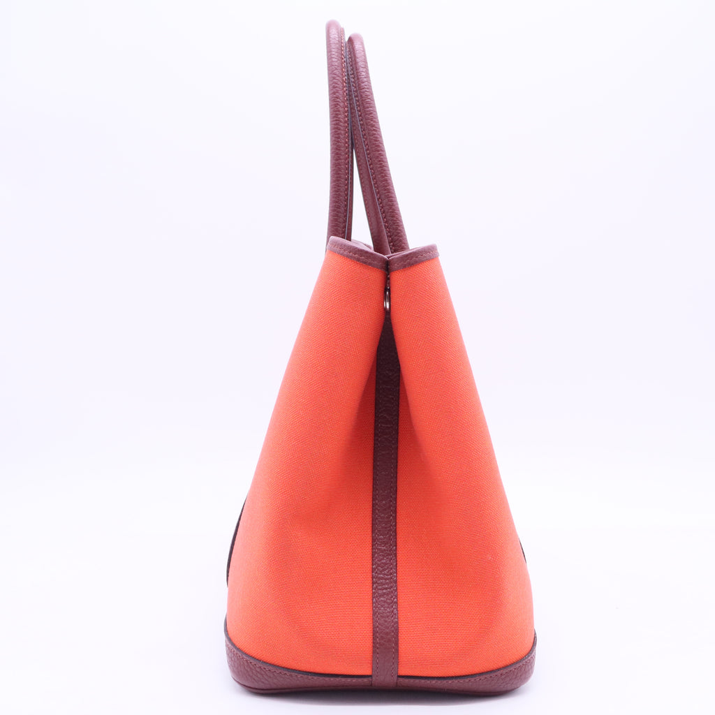 Hermes Toile Garden Party Voyage Bag B20405