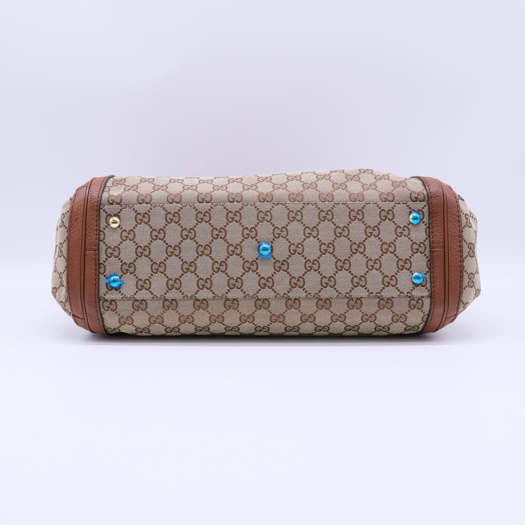 Medium GG Canvas Bella Tote B21373