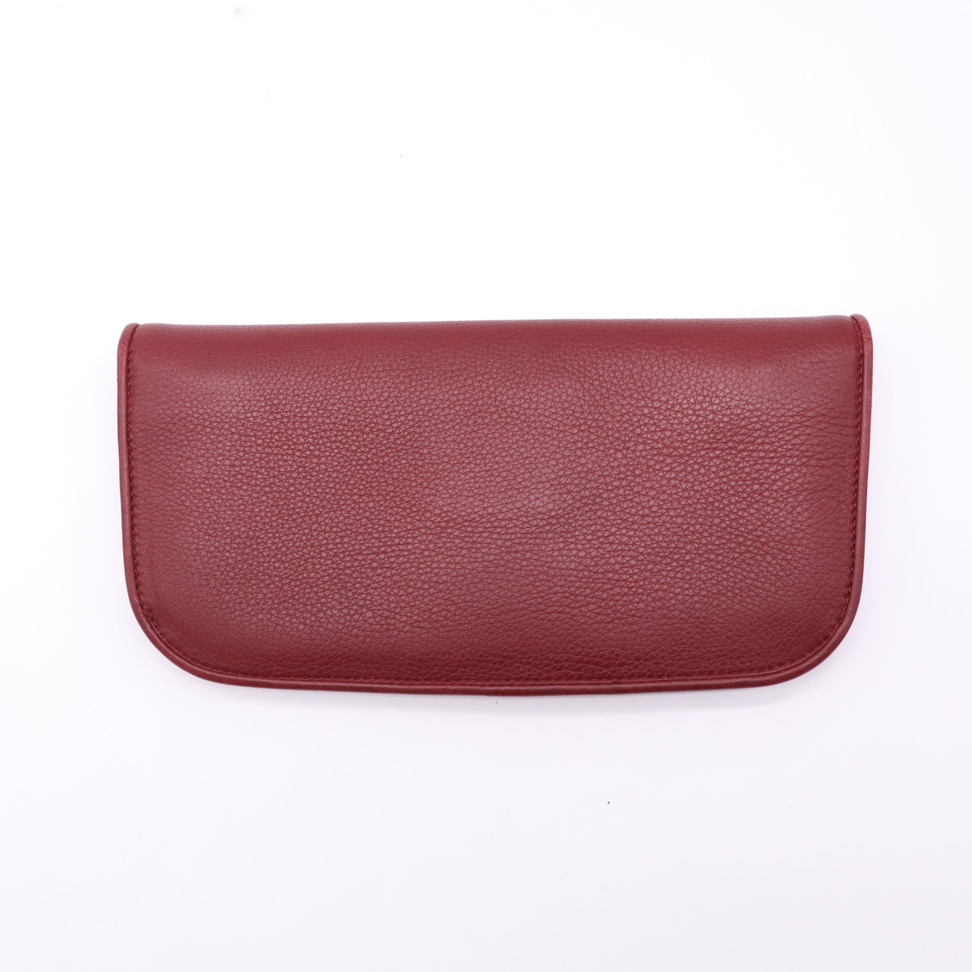 Red Leather 1973 Clutch W22772