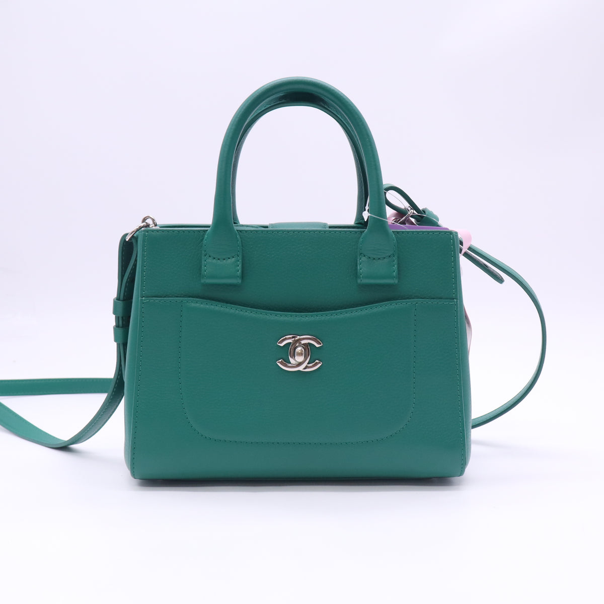 Neo Executive Tote Grained Calfskin Mini Twins LDJ5974