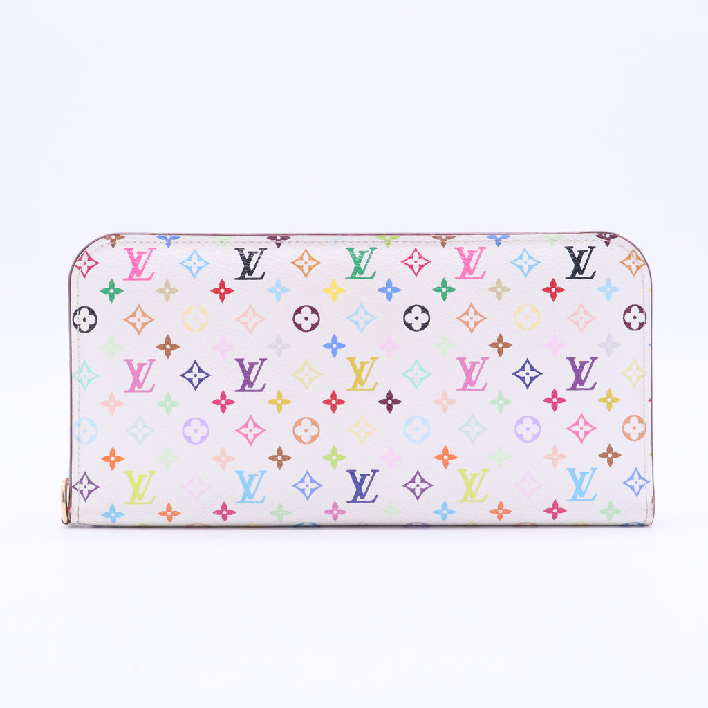 Monogram Multicolor Insolite Wallet White Litchi