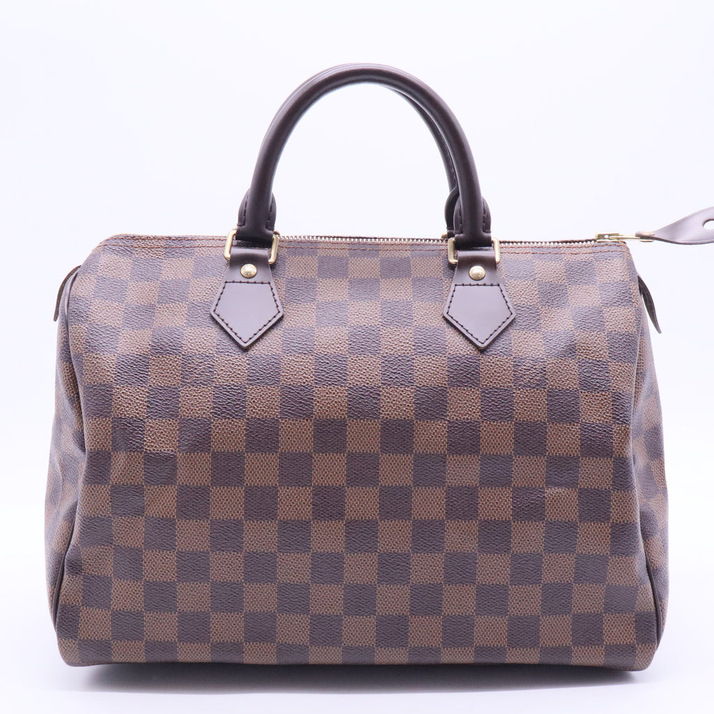 Damier Ebene Canvas Speedy 30 Bag
