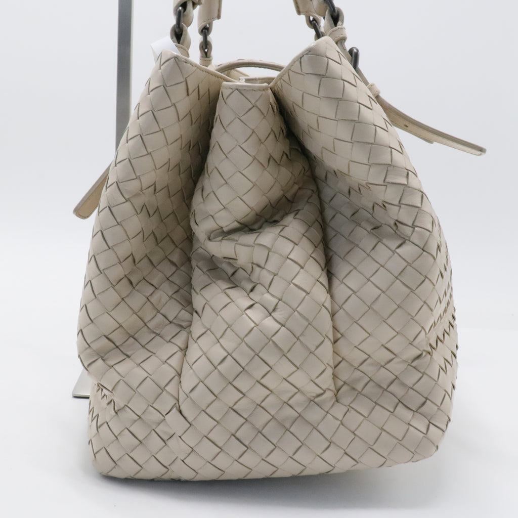 Roma Bag Intrecciato Nappa Medium