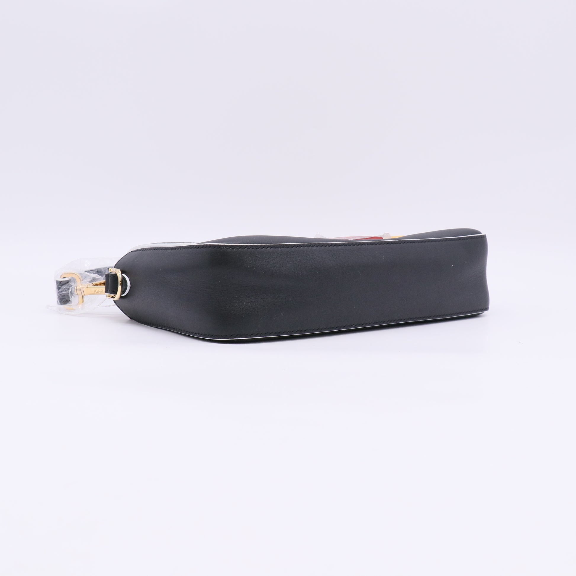 Fendi Vitello Dolce Elite Monster Eyes Bi-Color Baguette twins LDJ5713