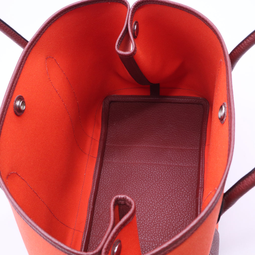 Hermes Toile Garden Party Voyage Bag B20405