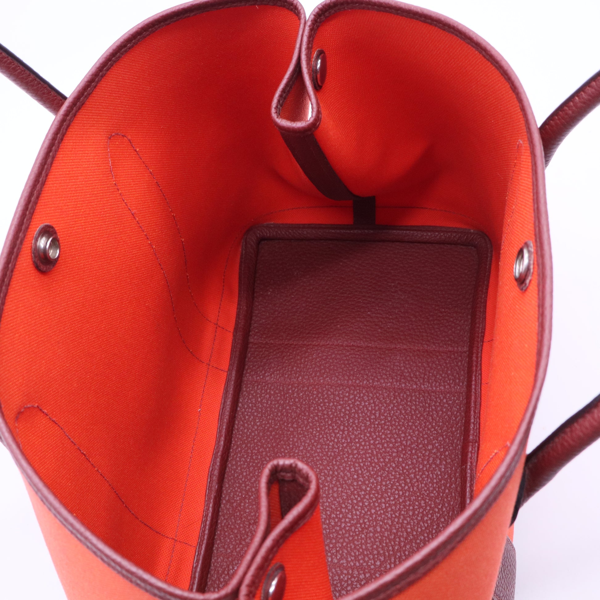 Hermes Toile Garden Party Voyage Bag B20405