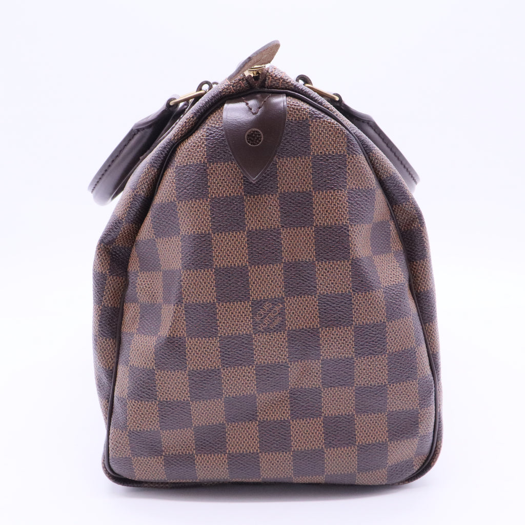 Damier Ebene Canvas Speedy 30 Bag