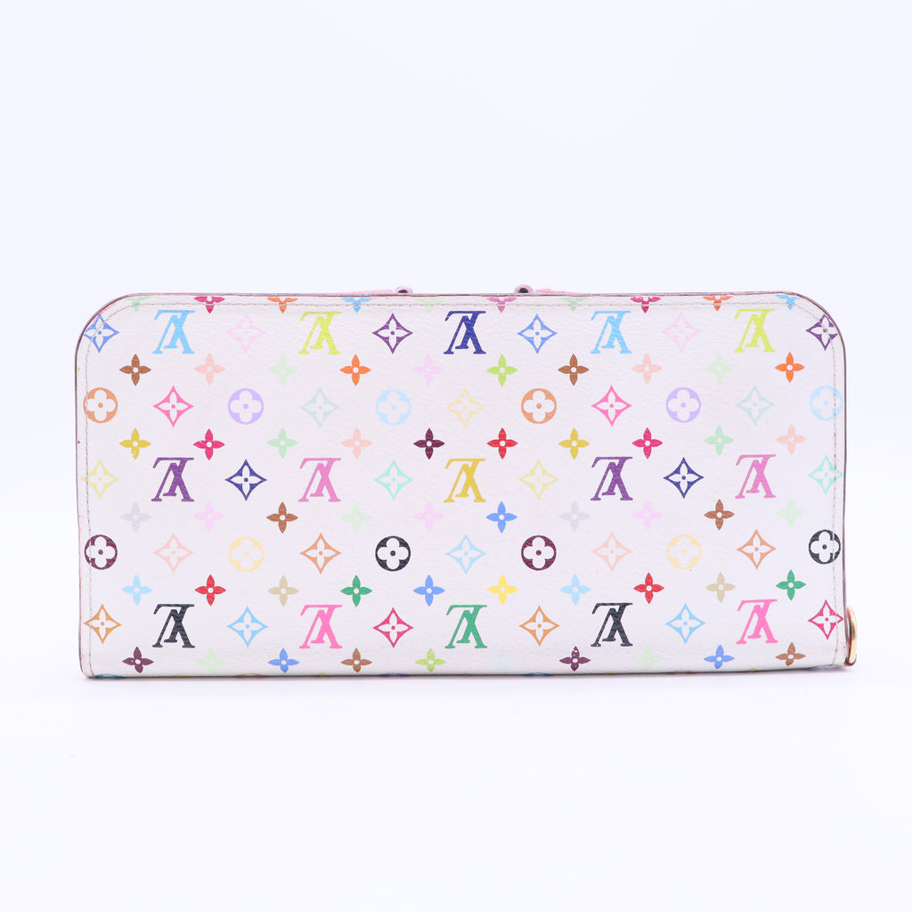 Monogram Multicolor Insolite Wallet White Litchi