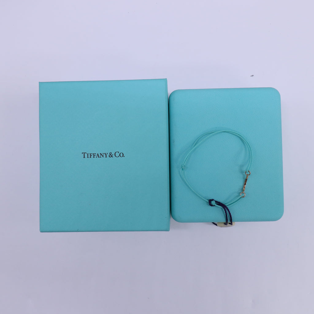 Tiffany & Co.  18K Smile Bracelet  twins LDJ4462