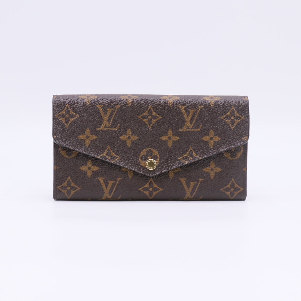 Fuchsia Monogram Canvas Jeanne Wallet W22691