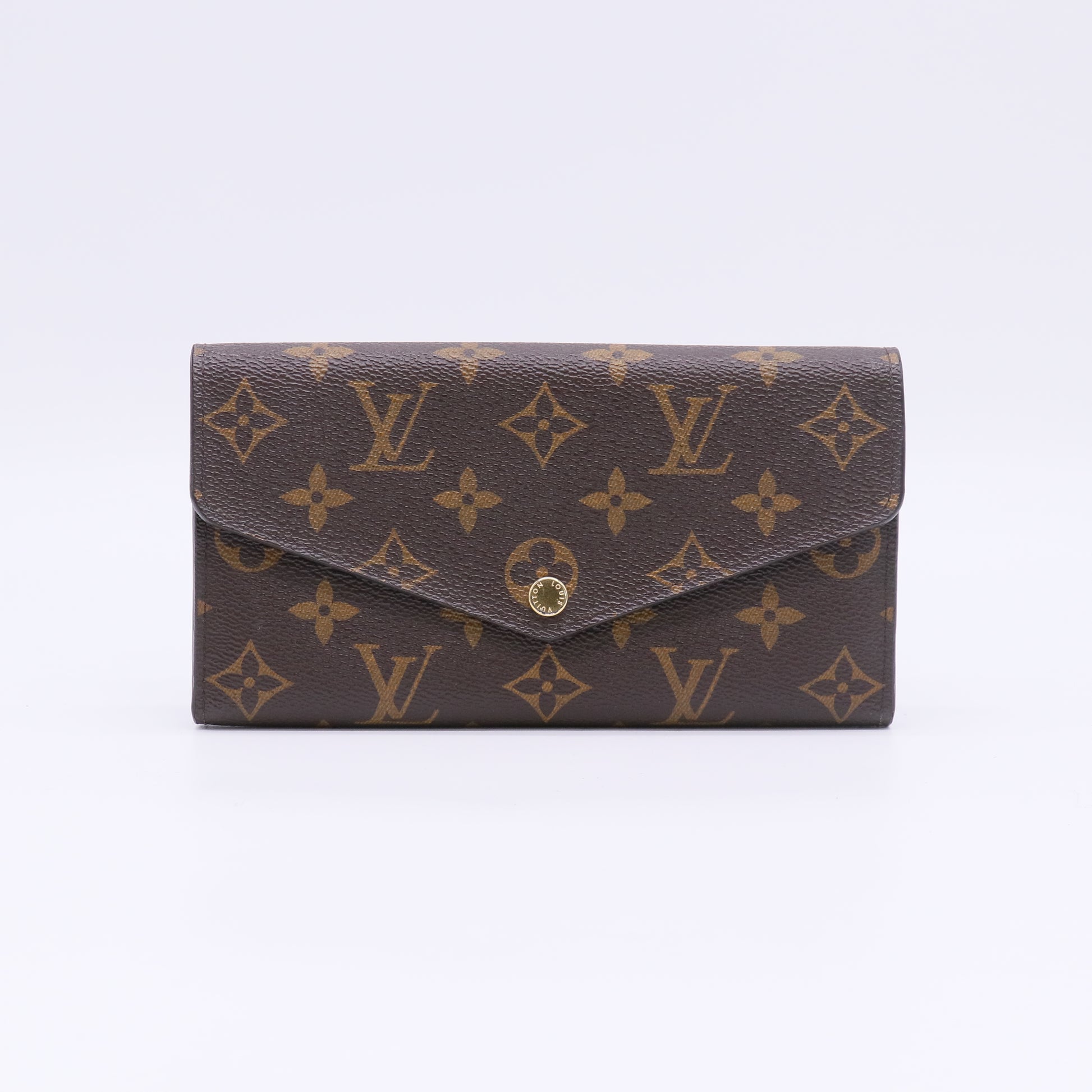 Fuchsia Monogram Canvas Jeanne Wallet W22691