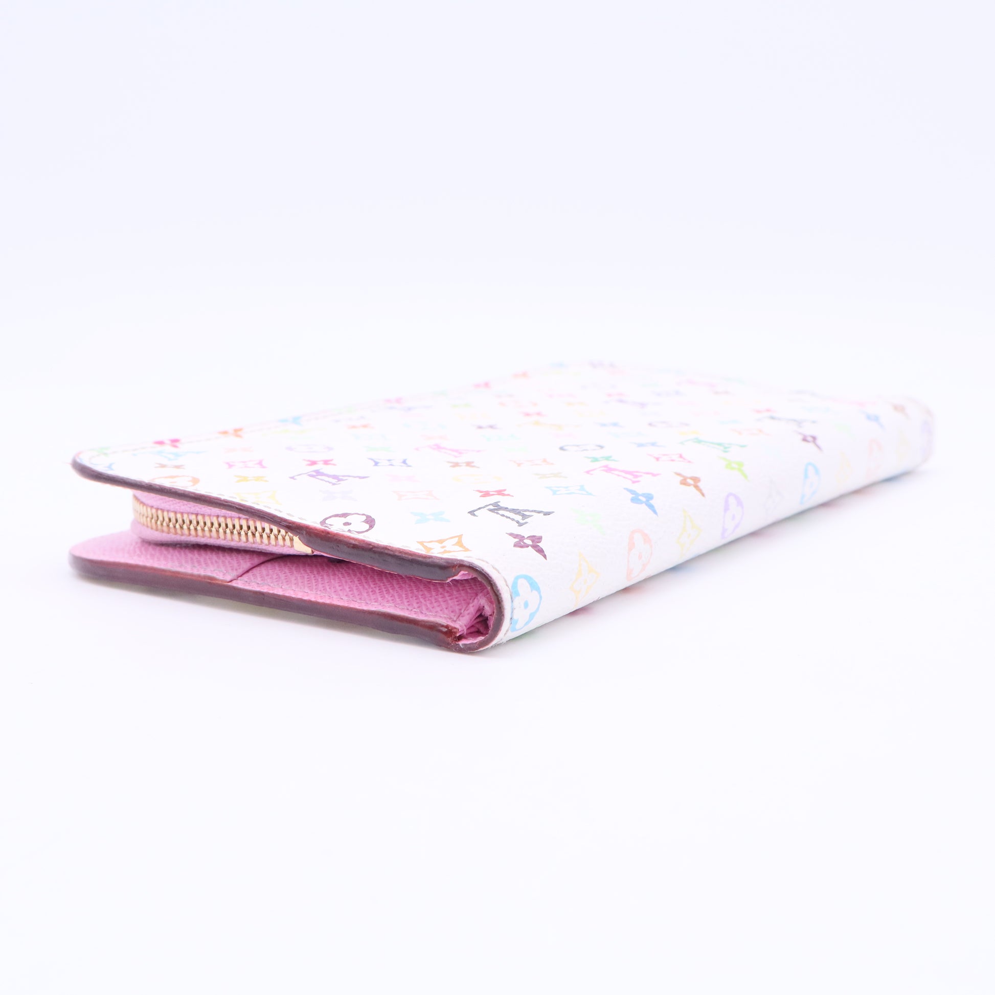 Monogram Multicolor Insolite Wallet White Litchi