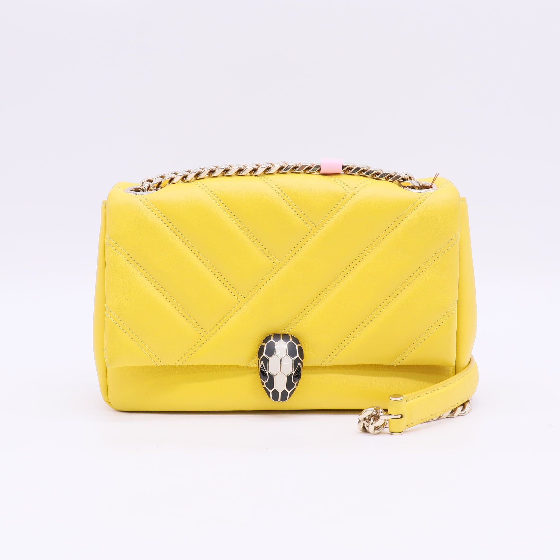BVLGARI Serpenti Forever Leather Crossbody Bag twins LDJ5722