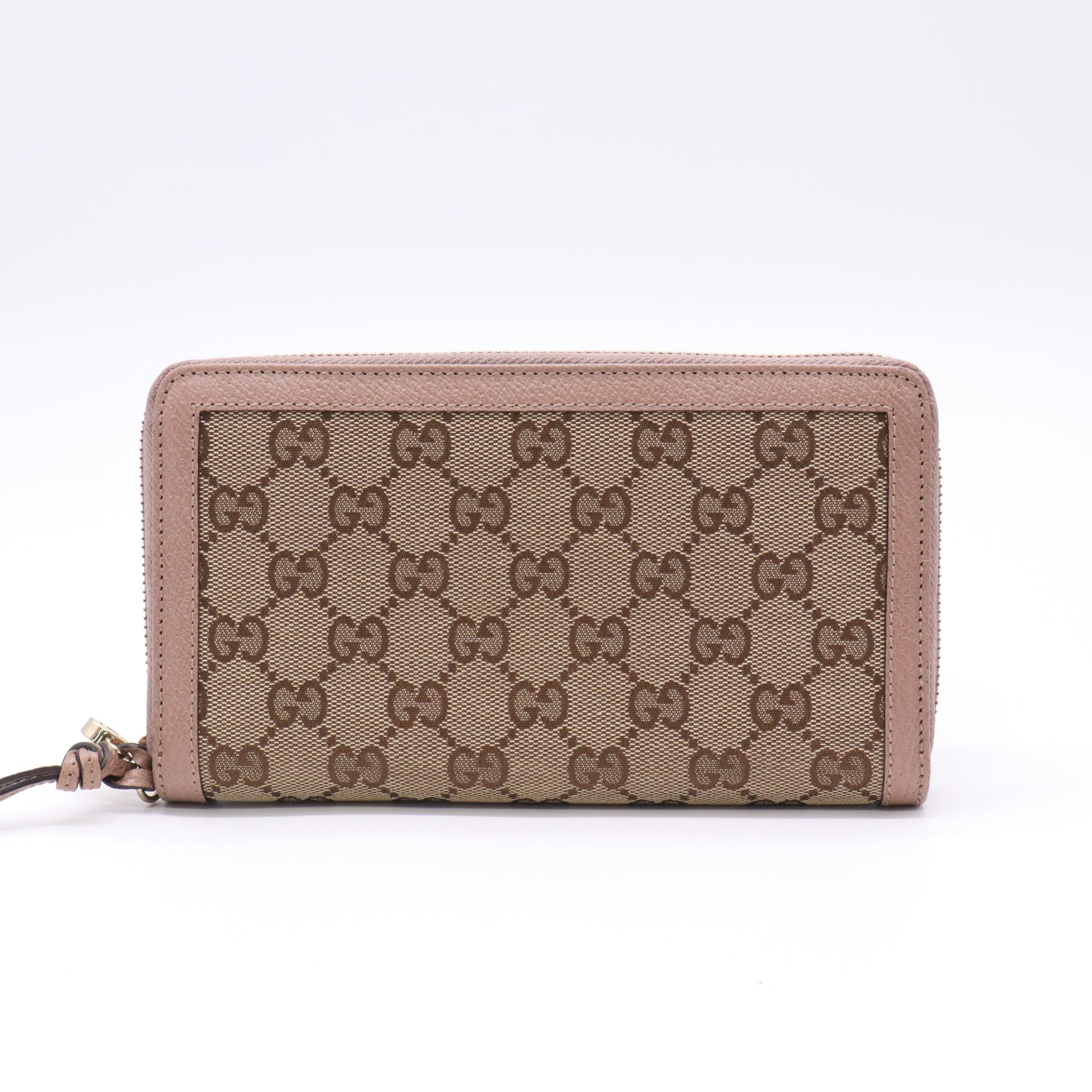 Gucci GG Canvas Zip Around Wallet W22756