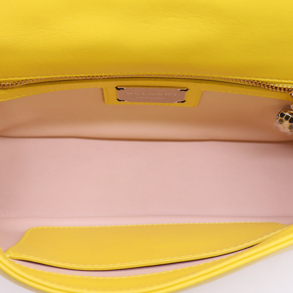 BVLGARI Serpenti Forever Leather Crossbody Bag twins LDJ5722